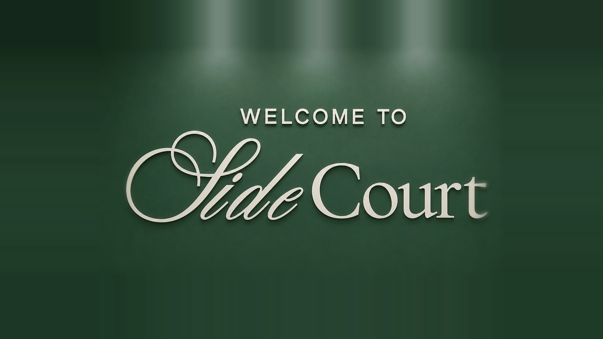 Padel court overview
