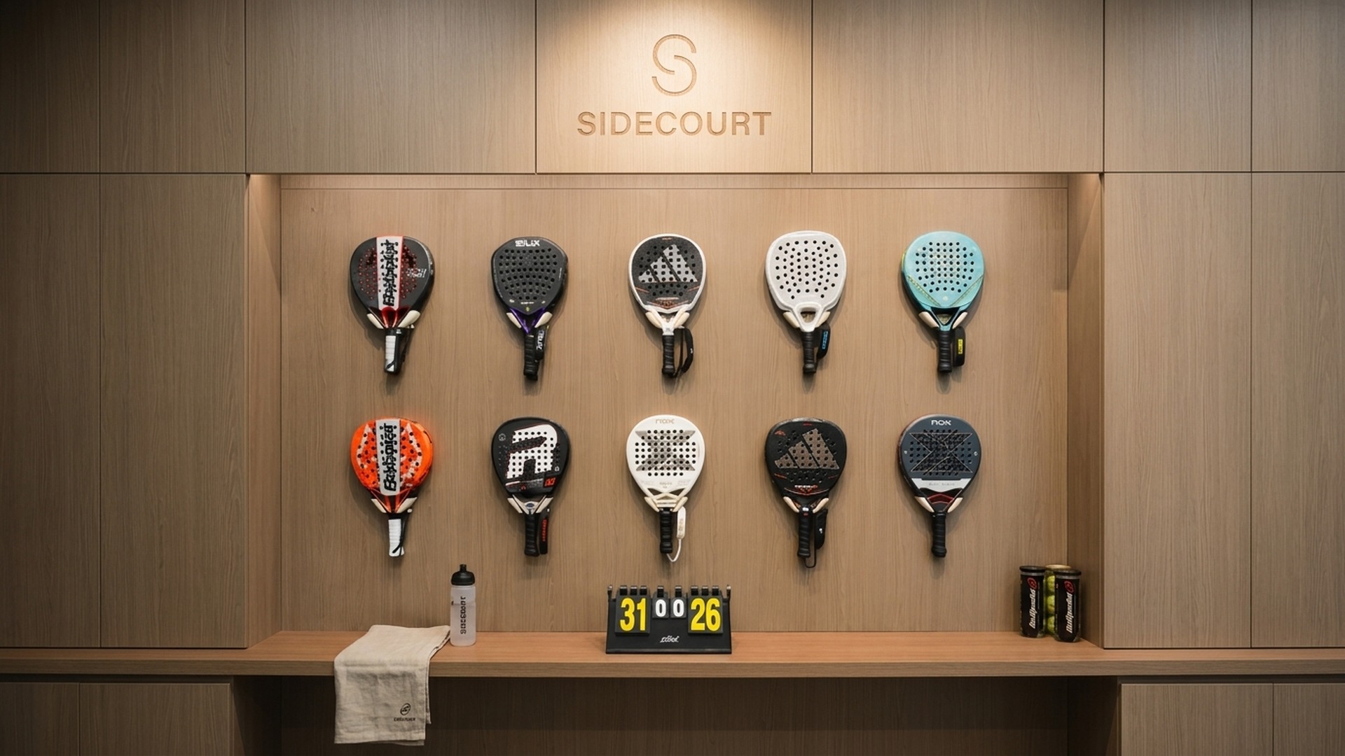 Padel court lighting